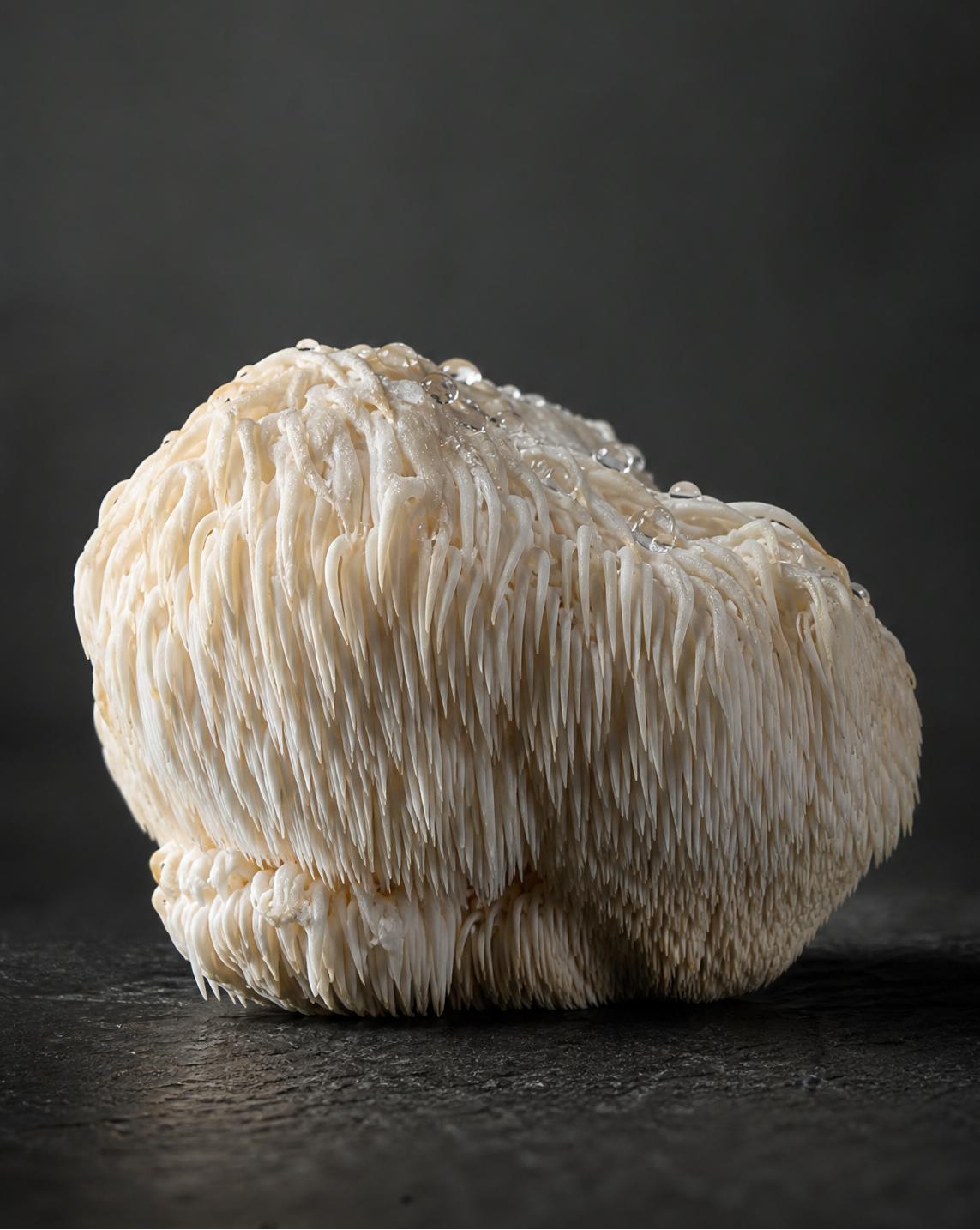 Lion's Mane mushroom fruiting body, source of Executive Focus's nerve growth factor support